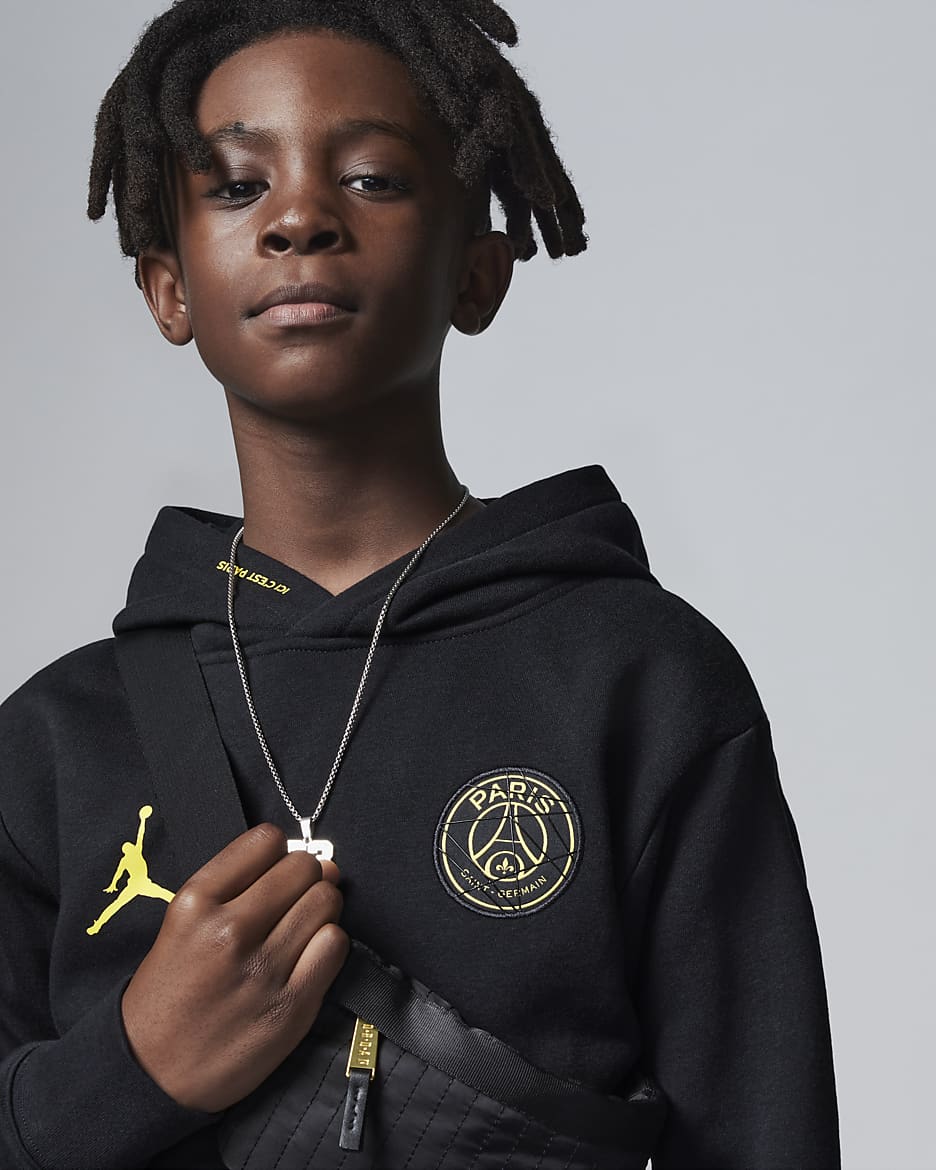 NIKE公式】PSG（パリ サンジェルマン） ジュニア フリース プルオーバー パーカー.オンラインストア (通販サイト)